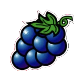 Grapes symbol in Sizzling Hot Deluxe slot