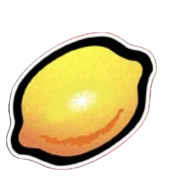 Lemon symbol in Sizzling Hot Deluxe slot