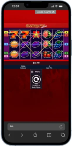 Sizzling Hot Deluxe slot